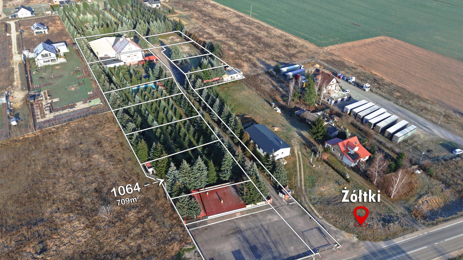 Działka na sprzedaż